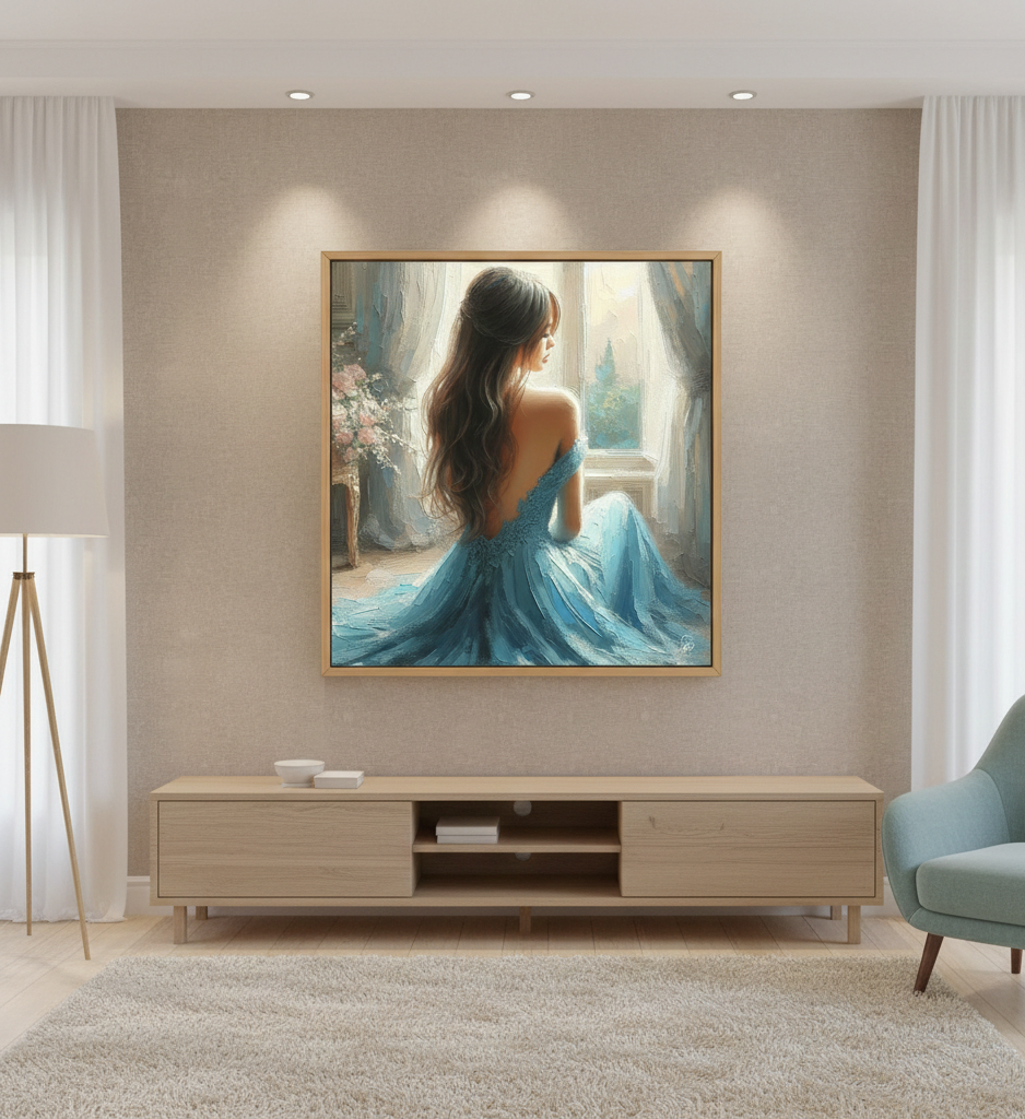 Whispers of Azure - Fine Art Print