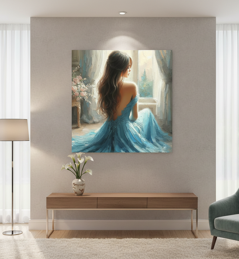 Whispers of Azure - Fine Art Print