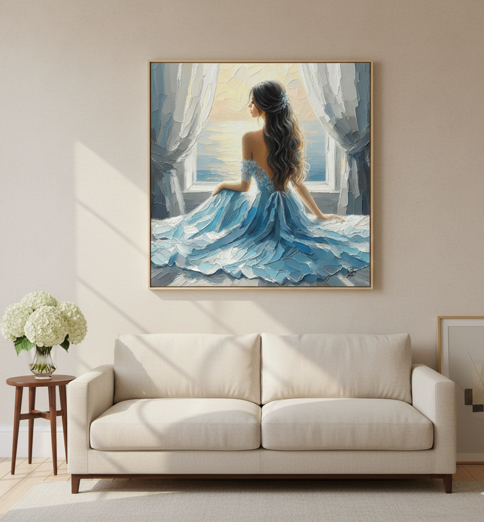 Ocean Reverie - Romantic Coastal Art Print