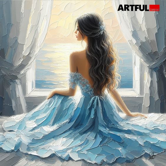 Ocean Reverie - Romantic Coastal Art Print